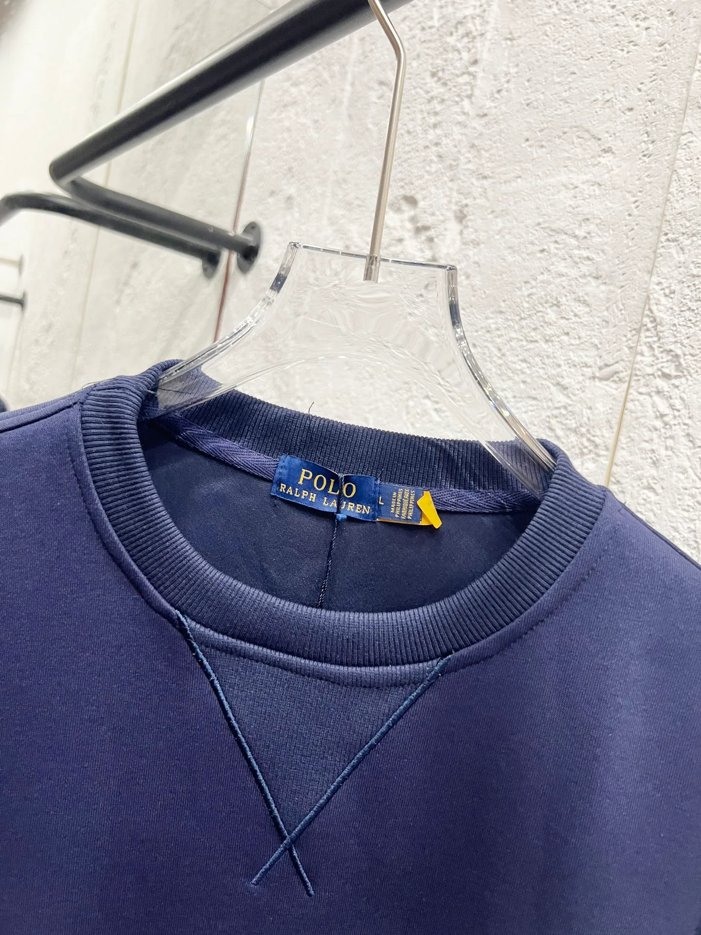 🅿️200 Style number: T53 Ralph Lauren round neck pony logo embroidered sweatshirt, pure cotton fabric Color: navy blue Size: M-105-120 catties L-120-135 catties XL-135-150 catties 2XL-150-165 catties